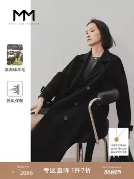 Пальто двустороннее Mai Meng, черный