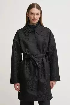 Пальто Ea7 Emporio Armani, черный