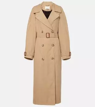 Пальто Elea с поясом и двойной застежкой Isabel Marant, бежевый
