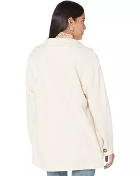 Пальто Electric & Rose Tahoe Sherpa Coat, белый