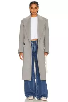 Пальто GRLFRND Bronte Oversized, серый