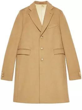 Пальто Gucci Camel wool, бежевый