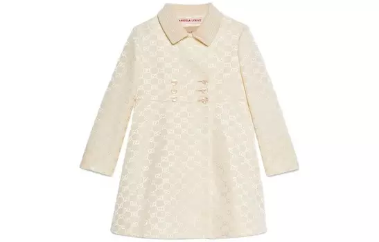 Пальто Gucci, кремовый