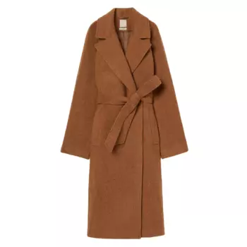 Пальто H&amp;M Blend Coat, коричневый