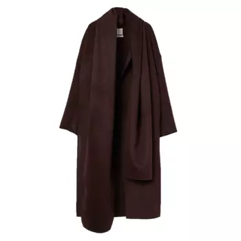 Пальто H&M Blend Coat, коричневый