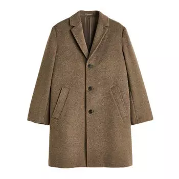 Пальто H&M Essentials No 1, коричневый