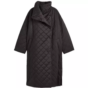 Пальто H&amp;M Quilted, черный