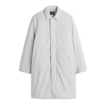 Пальто H&amp;M Water-repellent Car, светло-серый