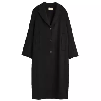 Пальто H&amp;M Wool Blend, черный