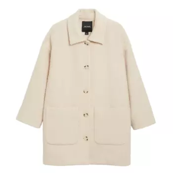 Пальто H&amp;M x Monki, кремовый