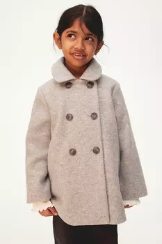 Пальто H&M, серый