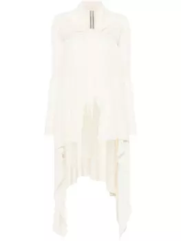 Пальто-халат Rick Owens с завязками, нейтральный
