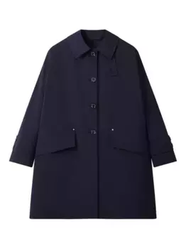 Пальто Хамби на пуговицах Mackintosh, синий