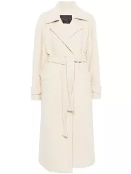 Пальто Herno из букле, серый