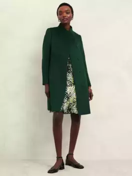 Пальто Hobbs Marissa Wool, цвет bay/green