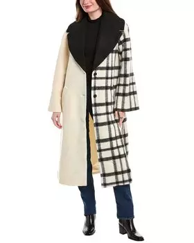 Пальто Hutch Kallie из смеси шерсти, белый