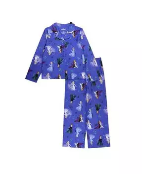 Пальто и брюки для маленьких девочек, комплект из 2 предметов Frozen, мультиколор