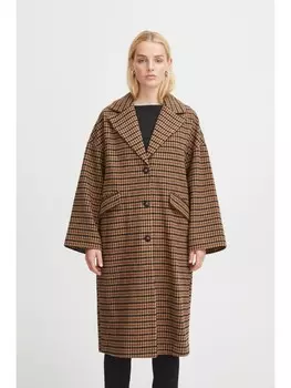 Пальто ICHI IHEMMALU JA 20118989, коричневый