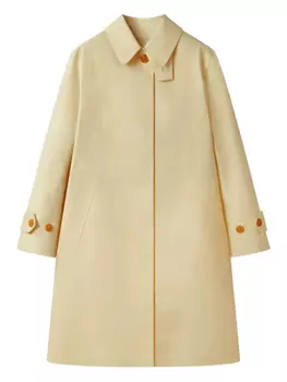 Пальто из бентона Mackintosh, желтый