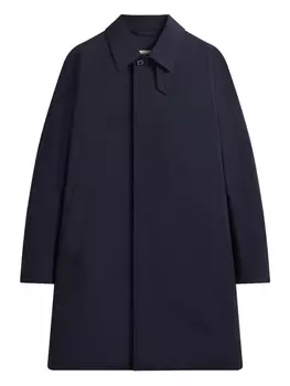 Пальто из данкельда Mackintosh, синий