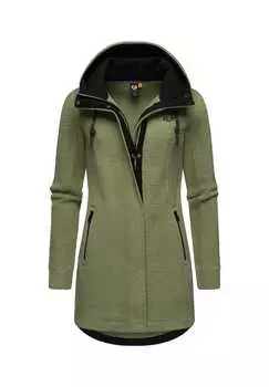 Пальто из искусственного меха letti teddy флис Ragwear, зеленый