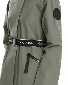 Пальто из канадского гуся Canada Goose, зеленый