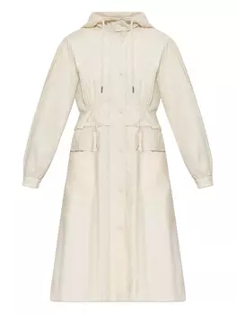 Пальто из купиака Moncler, нейтральный