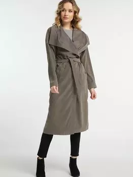 Пальто из купро Dreimaster, серый