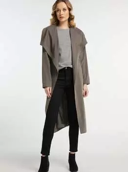 Пальто из купро Dreimaster, серый