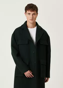 Пальто из масляной шерсти Academia