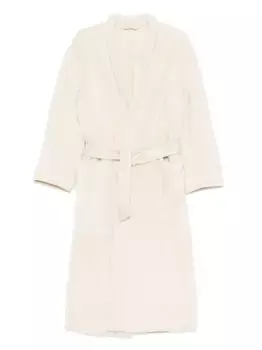 Пальто из овчины MAX MARA, нейтральный