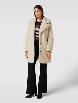 Пальто из плюшевого меха модель "KYLIE" Vero Moda, молочный