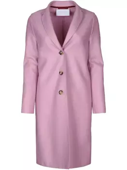 Пальто из прессованной шерсти Harris Wharf London, белый