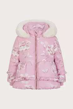 Пальто из роз от Baby Marcella Monsoon, розовый