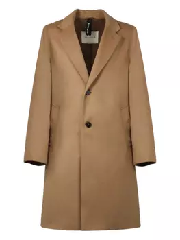 Пальто из шерсти и кашемира Mackintosh, нейтральный