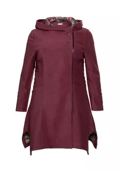 Пальто из шерсти с заостренным краем Joebrowns, цвет Weinrot