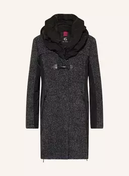 Пальто из смеси материалов Gil Bret, черный