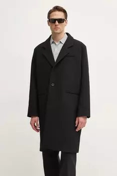 Пальто из смеси шерсти Won Hundred, черный