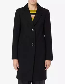 Пальто из смесовой шерсти Elizabeth Ascot, черный