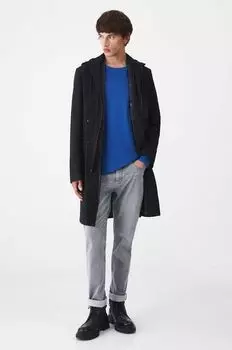 Пальто из смесовой шерсти Medicine, черный