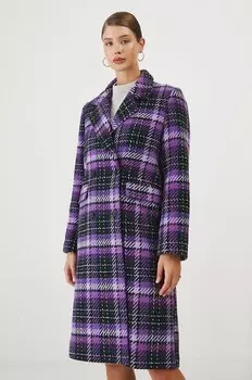 Пальто из смесовой шерсти Medicine, мультиколор