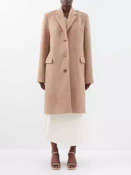 Пальто из смесовой шерсти Toteme, бежевый