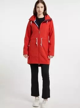 Пальто из софтшелла Dreimaster, красный