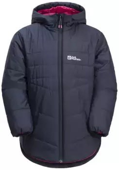 Пальто из софтшелла Jack Wolfskin "SOLYD INS COAT G", синий