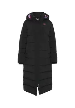 Пальто из стеганого пуховика CHIEMSEE, цвет 19-3911 Black Beauty
