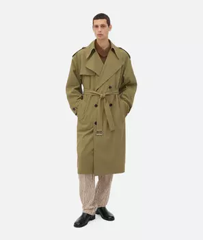 Пальто из тонкой шерсти Bottega Veneta