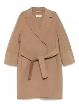 Пальто из вирджинской шерсти 'S Max Mara, коричневый