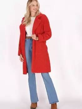 Пальто Izia, красный