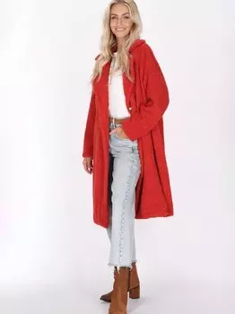 Пальто Izia, красный