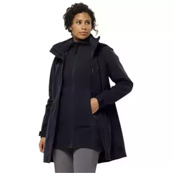 Пальто Jack Wolfskin Ottawa, синий